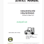 Clark S40s, S40, S45S, S45D, S50S, S50s, S50, S55, 60D HDI Diesel Tier 4 Engine Truck Forklift Service Manual (SM1330)