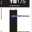 Takeuchi TB175 Compact Excavator Operators Manual (AL3E005)