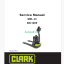 Clark WPL33 Pallet Truck Service Manual (SM1209)