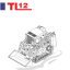Takeuchi TL12 Track Loader Parts Manual (BU7Z003-9-B)