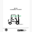 Clark C2, C5 Series Palletless Carton Clamps Operation, Maintenance and Repair Manual (PMA426)