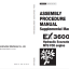 EX3600-7M (MTU FCO) ASSEMBLY PROCEDURE MANUAL 2023.07