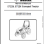 Bobcat CT230 Compact Tractor Service Manual (6986526) (SN A59C11001-A59C99999)