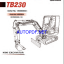 Takeuchi TB230 Mini Excavator Operators Manual (AE8E908)
