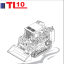 Takeuchi TL10 Track Loader Parts Manual (BU6Z003-12-B)