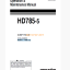 Komatsu HD785-5 Trolley DUMP TRUCK Operation and Maintenance Manual (EEAM010204)