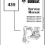 Bobcat 435 Excavator Service Manual (6902331) (SN 562611001-562699999)