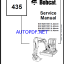 Bobcat 435 Excavator Service Manual (6902331) (SN 563111001-563199999)