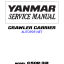 YANMAR C50R-3 Crawler carriers SERVICE MANUAL