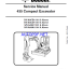 Bobcat 435 Excavator Service Manual (6986749) (SN AA8911001-AA8999999)