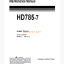 Komatsu HD785-7Trolley DUMP TRUCK Operation and Maintenance Manual (EEAM025903)