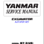 YANMAR B7-3 Crawler excavators SERVICE MANUAL