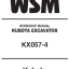 Kubota KX057-4 Excavator Workshop Manual