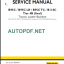 B95C-B95CTC-B95 CLR-B110C TIER4B SERVICE MANUAL