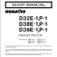 D32E-1 P-1D38E-1 P-1D39E-1 P-1 Shop Manual