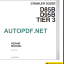 D85B-D95B TIER3 REPAIR MANUAL