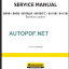 B90B-B95B-B95BLR-B95BTC-B110B-B115B SERVICE MANUAL