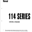 114 SERIES Diesel Engine (SEBM020400) Shop Manual