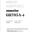 GD705A-4 (SEBM022105) Shop Manual