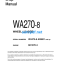 WA270-8 (SERIAL NUMBERS A28001 and up) Shop Manual