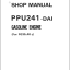 PPU241-DAI Gasoline Engine Shop Manual