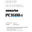 HYDRAULIC EXCAVATOR PC1600-1 Shop Manual