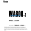 WA800-2 Shop Manual