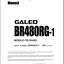BR480RG-1 (SEAW003601) Shop Manual