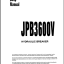 JPB3600V Shop Manual