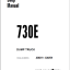 Komatsu 730E (A30219 - A30259) Shop Manual