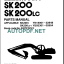 SK200-SK200LC PARTS MANUAL