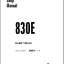 Komatsu 830E (A30816 & UP) Shop Manual