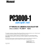 HYDRAULIC EXCAVATOR PC3000-1 Shop Manual