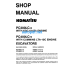 HYDRAULIC EXCAVATOR PC300LC-5 614TA ENGINE PC400LC-5 LTA-10C Shop Manual