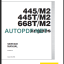 445 M2-445TM2-668M2 SERVICE MANUAL