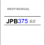 JPB375 SX Shop Manual