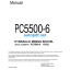 HYDRAULIC EXCAVATOR PC5500-6 (SN 15032) Shop Manual