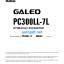 HYDRAULIC EXCAVATOR PC300LL-7L GALEO Shop Manual
