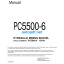 HYDRAULIC EXCAVATOR PC5500-6 (SN 15019) Shop Manual
