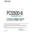 HYDRAULIC EXCAVATOR PC5500-6 (SN 15018) Shop Manual