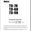TD-7HTD-8HTD-9H Shop Manual